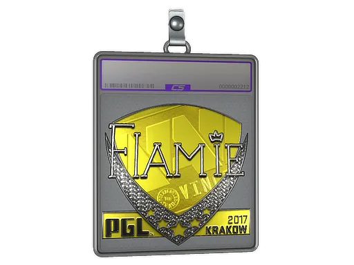 Sticker Slab | flamie (Foil) | Krakow 2017