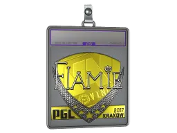 Sticker Slab | flamie (Foil) | Krakow 2017