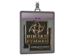 Sticker Slab | Ninjas in Pyjamas (Foil) | DreamHack 2014