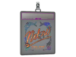Sticker Slab | nitr0 (Holo) | Austin 2025
