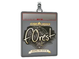 Sticker Slab | f0rest (Gold) | Berlin 2019