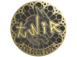 Sticker | tN1R (Gold) | Cologne 2026