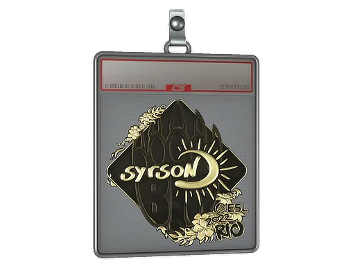 Sticker Slab | syrsoN (Gold) | Rio 2022