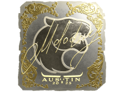 Sticker | molodoy (Gold) | Austin 2025
