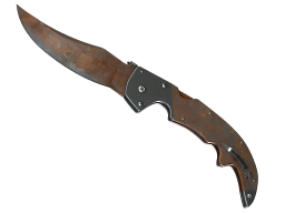 ★ Falchion Knife | Rust Coat (Battle-Scarred)