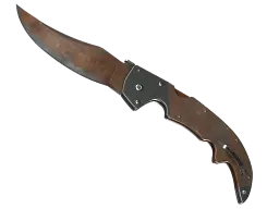★ StatTrak™ Falchion Knife | Rust Coat (Battle-Scarred)