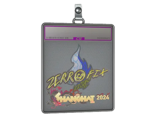 Sticker Slab | zeRRoFIX (Holo) | Shanghai 2024