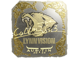 Sticker | C4LLM3SU3 (Gold) | Austin 2025