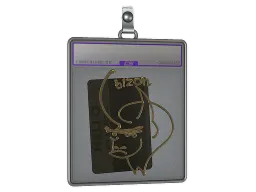 Sticker Slab | Hello PP-Bizon (Gold)