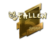Sticker | FalleN (Gold) | Boston 2018
