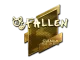 Sticker | FalleN (Gold) | Boston 2018 CS2 skin