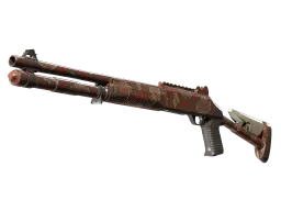 StatTrak™ XM1014 | Red Python (Minimal Wear)