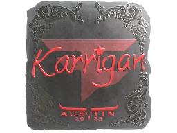 Sticker | karrigan (Foil) | Austin 2025