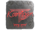 Sticker | karrigan (Foil) | Austin 2025