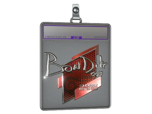 Sticker Slab | bondik (Foil) | Boston 2018