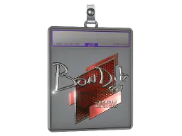Sticker Slab | bondik (Foil) | Boston 2018