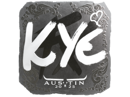 Sticker | kye (Foil) | Austin 2025