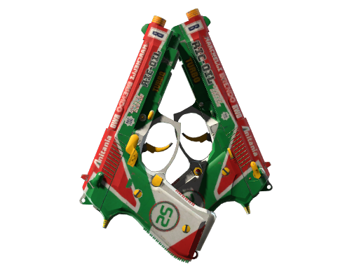 Dual Berettas | Twin Turbo (Well-Worn)