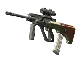 AUG | Amber Fade CS2 skin