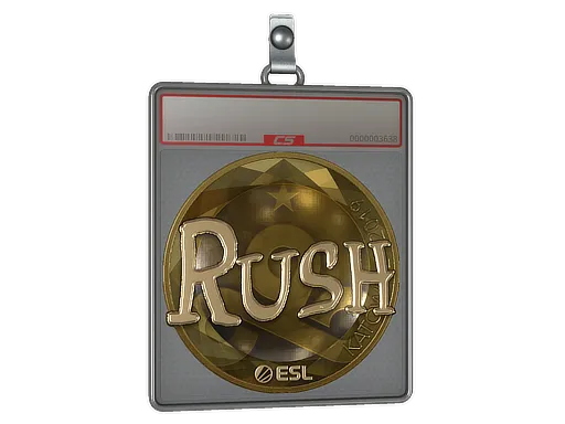 Sticker Slab | RUSH (Gold) | Katowice 2019