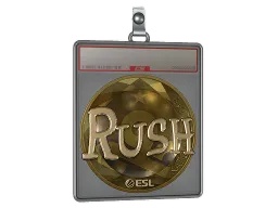 Sticker Slab | RUSH (Gold) | Katowice 2019