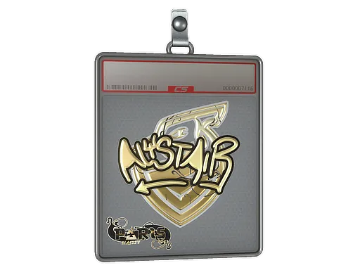 Sticker Slab | aliStair (Gold) | Paris 2023