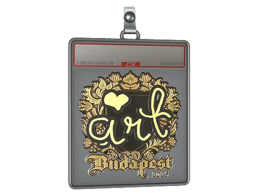 Sticker Slab | arT (Gold) | Budapest 2025