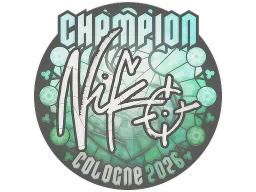 Sticker | NiKo (Champion) | Cologne 2026