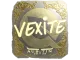 Sticker | vexite (Gold) | Austin 2025 CS2 skin