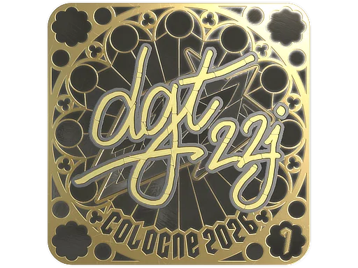 Sticker | dgt (Gold, Ranked) | Cologne 2026