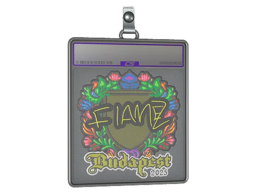 Sticker Slab | FlameZ (Embroidered) | Budapest 2025
