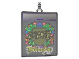 Sticker Slab | FlameZ (Embroidered) | Budapest 2025