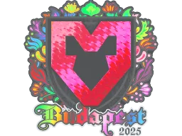 Sticker | MOUZ (Holo) | Budapest 2025