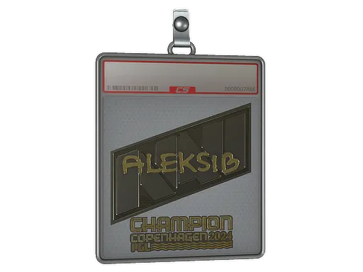 Sticker Slab | Aleksib (Gold, Champion) | Copenhagen 2024