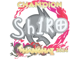 Sticker | sh1ro (Champion) | Shanghai 2024