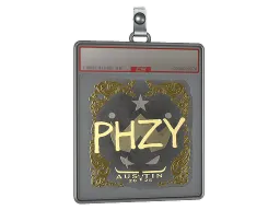 Sticker Slab | phzy (Gold) | Austin 2025