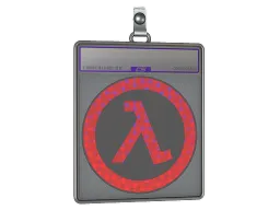 Sticker Slab | Lambda (Holo)