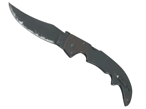 ★ StatTrak™ Falchion Knife | Night (Well-Worn)
