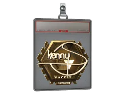 Sticker Slab | kennyS (Gold) | London 2018