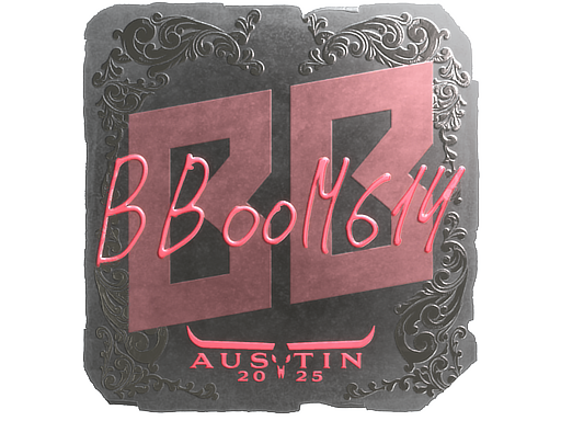 Sticker | Boombl4 (Foil) | Austin 2025