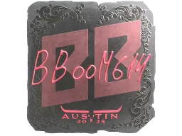 Sticker | Boombl4 (Foil) | Austin 2025