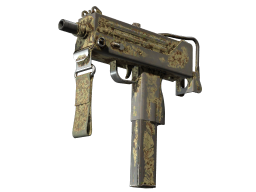 MAC-10 | Sienna Damask (Battle-Scarred)