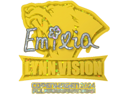 Sticker | EmiliaQAQ (Glitter) | Copenhagen 2024