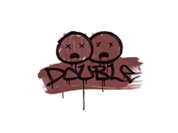 Sealed Graffiti | Double (Brick Red)