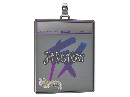 Sticker Slab | History (Glitter) | Paris 2023