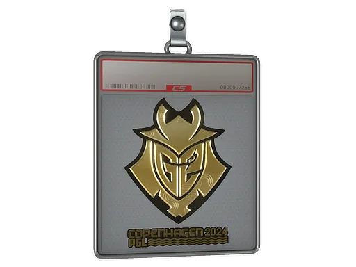 Sticker Slab | G2 Esports (Gold) | Copenhagen 2024
