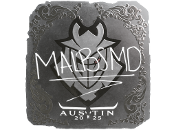 Sticker | malbsMd (Foil) | Austin 2025