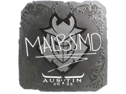 Sticker | malbsMd (Foil) | Austin 2025
