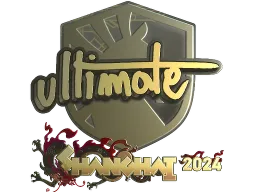 Sticker | ultimate (Gold) | Shanghai 2024