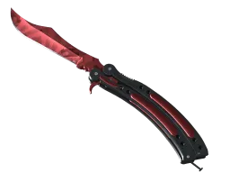 ★ StatTrak™ Butterfly Knife | Slaughter (Minimal Wear)